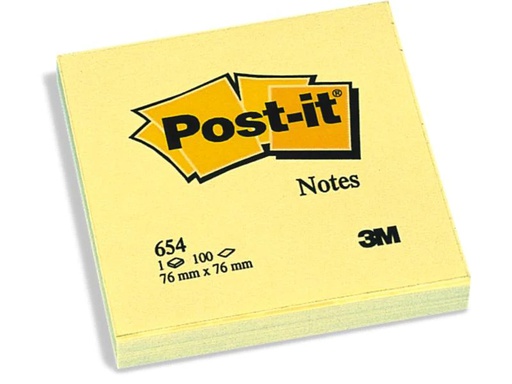 [90140525 298189] Post-it Notizzettel Post-it 7.6 x 7.6 cm Gelb