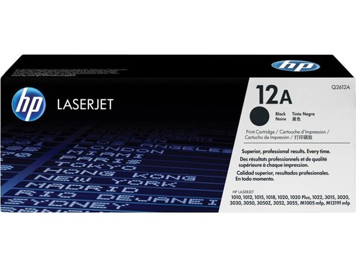 [90140540 10221] HP Toner Nr. 12A (Q2612A) Black