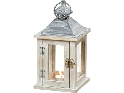 [90140587 953469] Boltze Laterne Stella 25 cm, Weiss