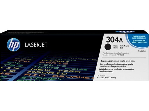 [90140840 90590] HP Toner Nr. 304A (CC530A) Black