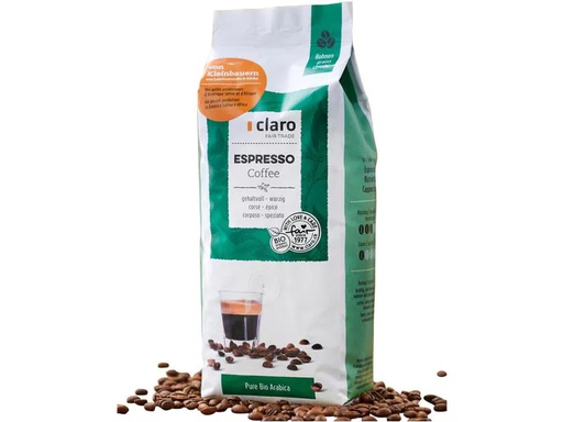 [90140881 1022262] Claro Kaffeebohnen Espresso 500 g