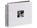 Hama Fotoalbum Fine Art 36 x 32 cm Weiss, 50 schwarze Seiten