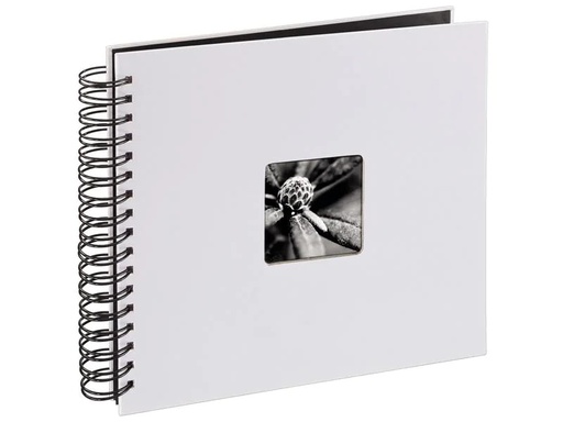 [90140941 1163432] Hama Fotoalbum Fine Art 36 x 32 cm Weiss, 50 schwarze Seiten
