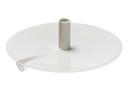 AGRO Deckenrosette Ø 98 mm rund mit Kabelauslass