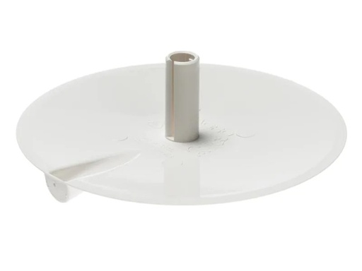 [90141004 717398] AGRO Deckenrosette Ø 98 mm rund mit Kabelauslass