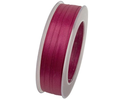 [90014082 641022] GOLDINA Satinband 10 mm x 25 m, Rot, 1 Stück