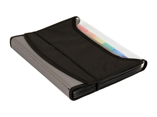 [90141056 1208540] dufco Fächermappe A4 Soft Touch 13 Fächer, Schwarz