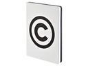 Nuuna Notizbuch Graphic L Copyright, 22 x 16.5 cm, Dot