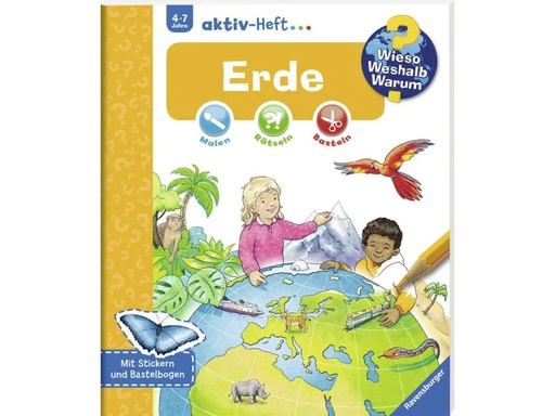 [90141299 889573] Ravensburger Kinder-Sachbuch WWW aktiv-Heft – Erde