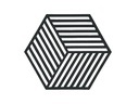 Zone Denmark Topfuntersetzer Hexagon Schwarz