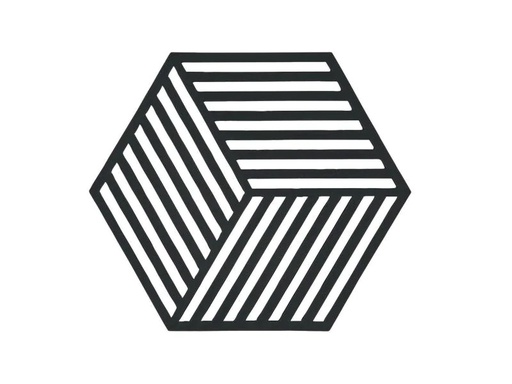 [90141371 550155] Zone Denmark Topfuntersetzer Hexagon Schwarz