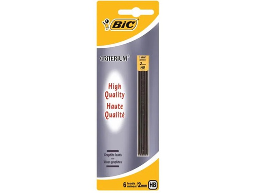 [90141473 912336] BIC Schreibmine Criterium Minen 2.0 mm 6 Stück