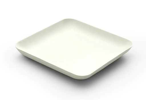 [90141495 1072792] Sier Einwegteller Bagastro 12 cm x 1.5 cm x 12 cm, 40 Stück