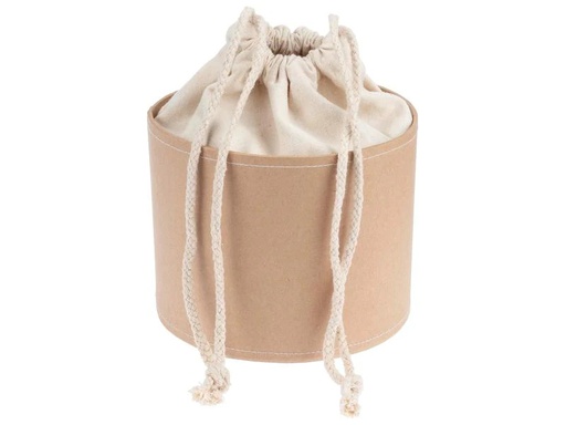 [90141511 1115509] Glorex Kartoffelsack in Pappbox, 12 cm, Nature/Weiss