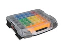 L-BOXX Systemkoffer W-BOXX 102 IBS BSS Schwarz, Deckel transparent