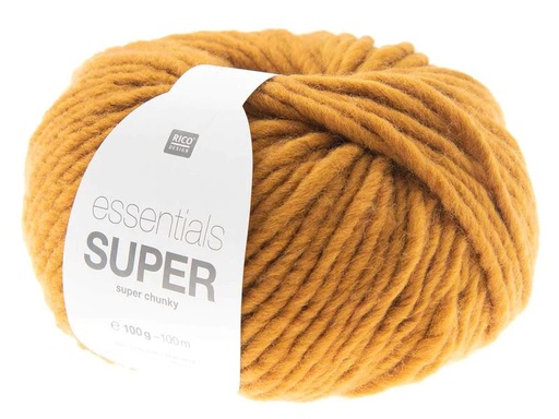 [90014140 1156743] Rico Design Wolle Essentials Super Super Chunky 100 g, Karamell