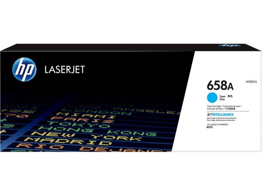 [90014142 917584] HP Toner Nr. 658A (W2001A) Cyan