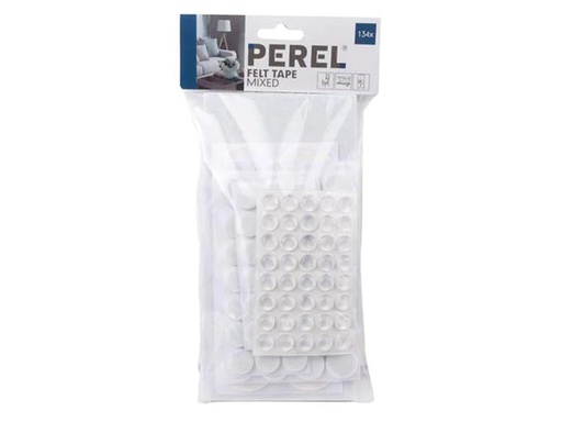 [90141666 604895] Perel Filzgleiter 134 Stück