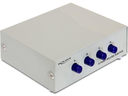 [90141668 233953] Delock Switchbox DB9 RS232,4 Port
