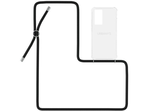 [90141707 1066927] Urbany's Necklace Case Galaxy S20+ Night Owl Transparent
