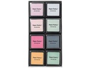 Rico Design Stempelkissen Smoky Mix Mehrfarbig, 8 Stück