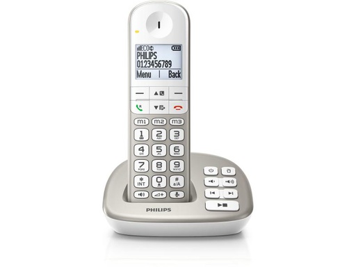 [90141785 562773] Philips Schnurlostelefon XL4951S Weiss