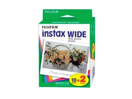 [90141839 262419] Fujifilm Sofortbildfilm Instax Wide 10 Blatt – 2er Packung