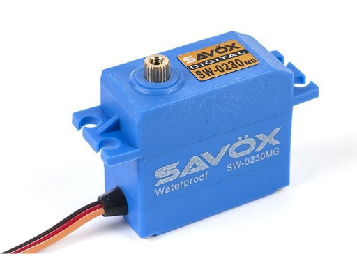 [90141909 540132] Savöx Standard Servo SW-0230MG 8 kg, Digital HV, Wasserdicht