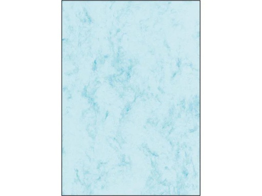 [90142030 1039689] Sigel DP261 Marmorpapier, A4, Blau