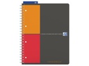 Oxford Notizbuch International Managerbook, A4 +, Liniert, Grau