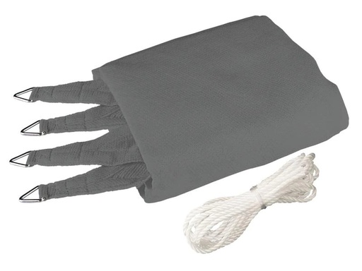 [90142209 1166675] Windhager Sonnensegel 500 cm, Quadratisch, Grau