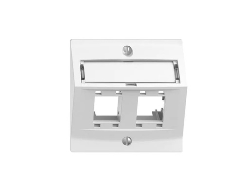 [90142278 854653] Feller EDIZIOdue Montageset R&amp;M freenet 2-fach leer