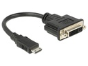 Delock Adapterkabel Mini-HDMI – DVI-D Schwarz