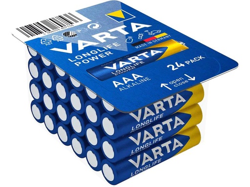 [90142378 328140] Varta Batterie Longlife Power AAA 24 Stück