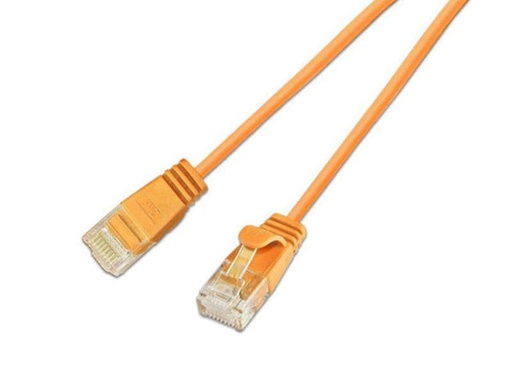 [90142392 353718] SLIM Slimpatchkabel RJ-45 - RJ-45, Cat 6, UTP, 3 m, Orange