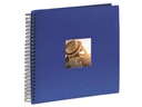 Hama Fotoalbum Fine Art 36 x 32 cm Dunkelblau, 50 schwarze Seiten