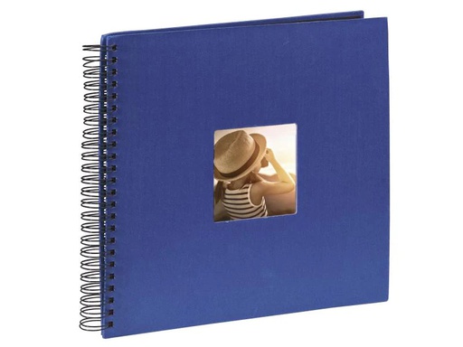 [90142402 1064773] Hama Fotoalbum Fine Art 36 x 32 cm Dunkelblau, 50 schwarze Seiten