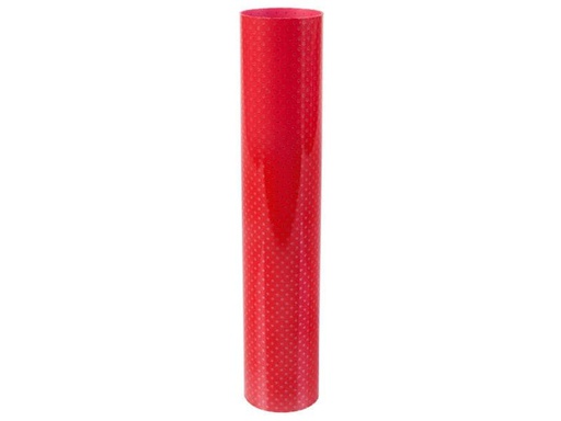 [90142435 1043470] Happy Fabric Aufbügelfolie HappyFlex Air Rot