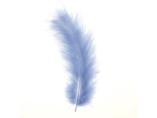 [90142511 628778] Glorex Federn Marabu Hellblau