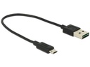Delock USB 2.0-Kabel EASY-USB USB A - Micro-USB B 0.2 m