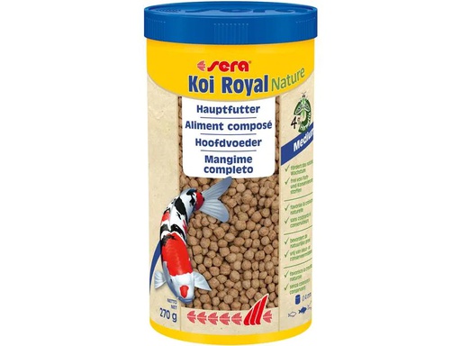 [90142557 734011] sera Koifutter Koi Royal Nature Medium, 1000 ml, 270g