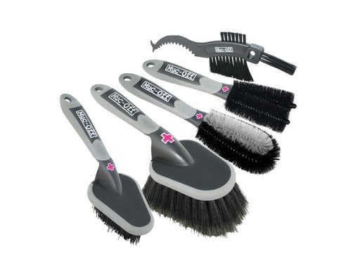 [90142604 792661] Muc-Off Reinigungsbürste 5x Premium Brush Set