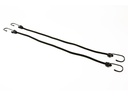 Zurrfix Gummi-Spannseil 0.8 m x 8 mm 2 Stück