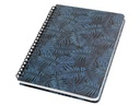 Jolie Notizbuch Mystic Jungle A5, Dot, Blau/Schwarz