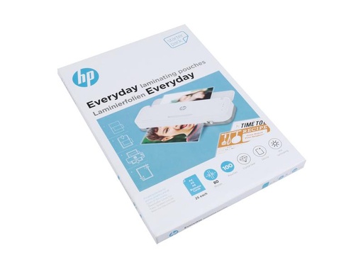 [90142758 1185998] HP Laminierfolie Everyday StarterSet 80 µm, 100 Stück, Glänzend