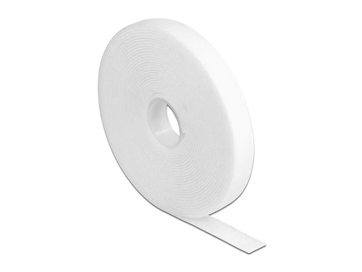 [90142775 1151706] Delock Klettband 5 m x 13 mm Weiss