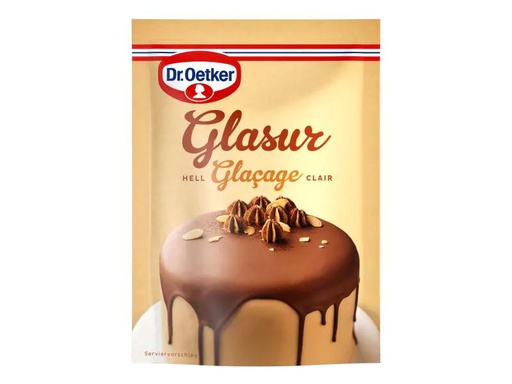[90142776 562336] Dr.Oetker Zuckerglasur hell 125 g