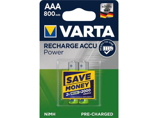 [90142803 659518] Varta Akku 2x AAA 800mAh  800 mAh