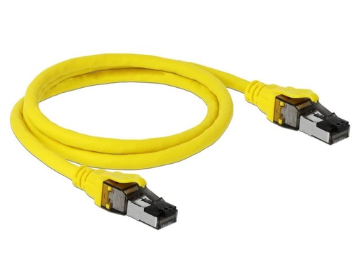 [90142827 977997] Delock Patchkabel RJ-45-RJ45 Cat 8.1, S/FTP, 1 m, Gelb