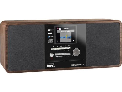 [90001405 511249] Imperial Internet Radio Dabman i200 CD Braun